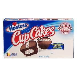 Hostess 8-ct. CHOCOLATE CUP CAKES, 3 boxes total (24 individually-wrapped cakes)