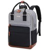 LOVEVOOK Women's Backpack Grey Black