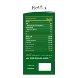 Herbion Naturals Respiratory Care Kruidenkorrels - 10 Ct for het hele gezin - Prevents a zonde neusholte en ademhalingsfunctie - Ondersteunt het immuunsystem