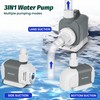Boxtech Fountain Pump, Submersible Water & Land Pump Kit -