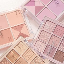 Dasique Blending Mood Cheek 05 Violet Knit l Vegan, Cruelty-Free l 4 Blendable Shades in Lightweight, Long-lasting, Smooth Powder                     