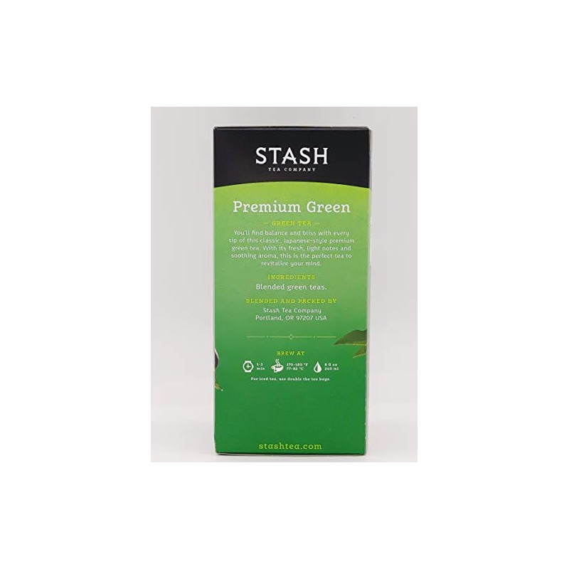Stash Premium Green Tea (Box of 30) by Stash Tea