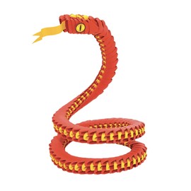 CreativaMente Creagami 3178761 Origami 3D Paper Sculpture Snake Craft Set for Adults and Children from 7 Years, 271 Pieces, Multi-Coloured