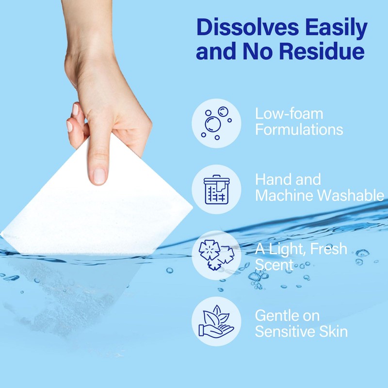 Laundry Detergent Sheets - Fresh Scent (240 Loads) Eco Detergent
