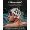 Atopskins Swimming Headphones, IPX8 Waterproof Bone Conduction Underwater Bluetooth 5.3