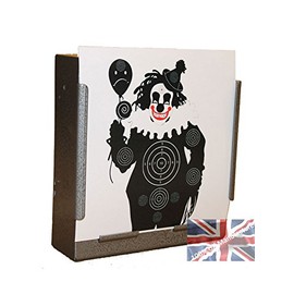 CL Print Solutions 100 x 17cm Evil Clown Paper Targets Air Rifle Pistol (100gsm