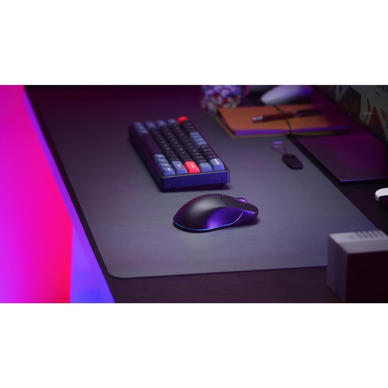 Keychron M3 Wireless Mouse, PAW3395 Sensor, Programmable Macro Button, 26,000