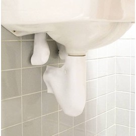 Truebro 82525 Soft Guard 2 Supply and 1 Drain Trap Cover Kit, White