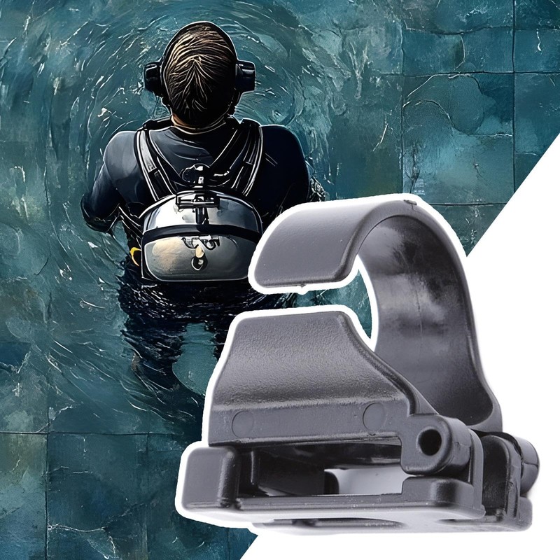 Snorkel Clip Replacement for Diving - Snorkel Keeper Clip Automatic