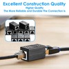 BLAZDEVE RJ45 Coupler Ethernet Inline Connectors, 15Pack Network Extender Adapter