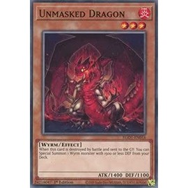 Unmasked Dragon - EGO1-EN016 - Common - 1st Edition