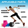 Carbou Kinesiology Tape 5cmx5m-2 Rolls Water Resistant Strips,Elastic Cotton Athletic