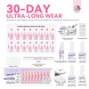 Saviland 4 in 1 Almond Nail Tips 30 Days Last: