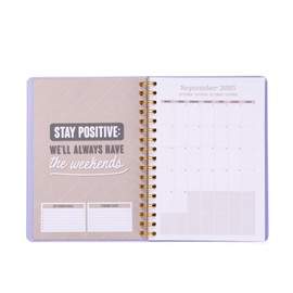 Mr.Wonderful - Agenda Office 2025-26 Weekly Calendar Large - I Will Surprise Me