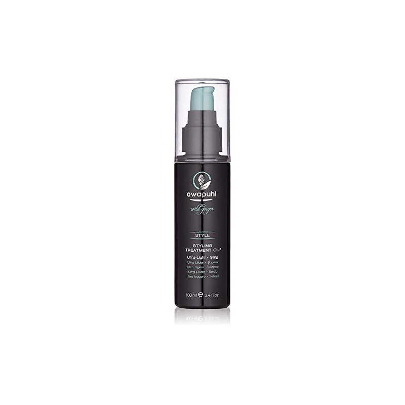 Awapuhi Wild Ginger Styling Treatment Oil, 3.4 Fl Oz