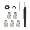 Spot Weld Cutter Set JESTUOUS 5-pack 3/8 Inch HSS Remover