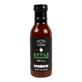 SOUTHERN CITY FLAVORS Apple Moonshine Grilling Sauce, 15 OZ
