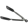 R&M International 96921 Mini 8" Spatula Tong with Locking Handle,