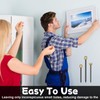 90Pcs Picture Hanging Nails,Wall Pins for Hanging Pictures,Hang Nails for