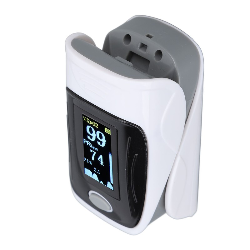 Fingertip Pulse Oximeter Clear Display Small Portable Blood Oxygen Saturation