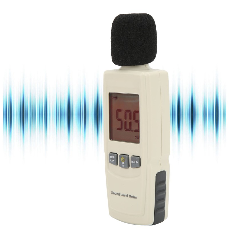 Decibel Meter Upgraded High Accuracy ABS Sound Level Meter Noise