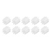 MECCANIXITY 10Pcs Plastic Gears 9 Teeth Plastic Shaft Gears Model