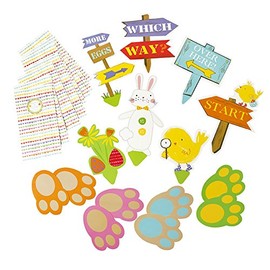 The Great Egg Hunt 32 x 20 x 5 cm Easter/Spring Time Party Egg Hunt Kit, Multi-Colour