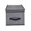 Simplify Large Storage Box in Faux Jute