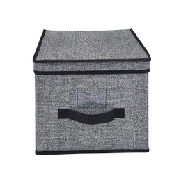 Simplify Large Storage Box in Faux Jute