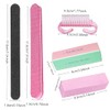 Juego profesional de limas y pulidores de uñas, 5 piezas