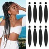 Braiding Hair 18 Inch 8 Packs Braiding Hair Pre Stretched