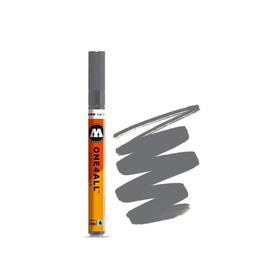 MOLOTOW ONE4ALL Acrylfarben-Marker, 2 mm, Graublau dunkel, je 1 Stück (127.244)