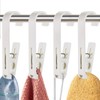 XoYoZo Laundry Hooks with Clips Hanger Closet Organizer Clamps Socks