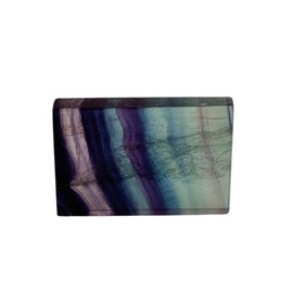 Mineralist Collection Fluorite Polished Bar 2" - Symbol of Well-Being, Well-Being, Creativity, Protection and Inner Strength - Ideal for Meditation, Chakra Alignment, and Decorative Enhancement