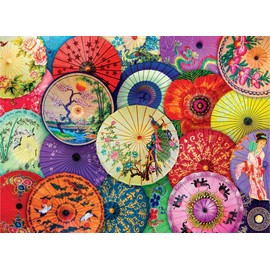 EuroGraphics Asian Oil Paper Umbrellas 1000Piece Puzzle