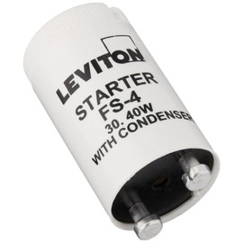 Leviton 13891 Fluorescent Lamp Starter Basic 13, 30 and 40W FS-4