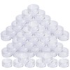 50 PCS 5 ML Empty Cosmetic Jars Travel Sample Pots