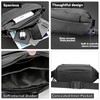RAPIDSKY Lightweight Waterproof Messenger/Sling Bag - Adjustable Unisex Chest/Shoulder Pack
