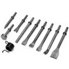 Socpuro 10Pcs Air Hammer Bits Set, Pneumatic Chisel Tools with