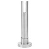 Stainless Steel Glass Clamp Bracket Mount Glass Spigot Public Bathroom