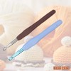 Colorful Crochet Hooks 6.0mm 7.0mm Crochet Hook QLRFFLJOY 2 pcs