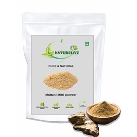 NATURELIVE Natural Multani Mitti powder for Face, Skin and Hair | Fuller's Earth, Bentonite Clay (200 Grams)