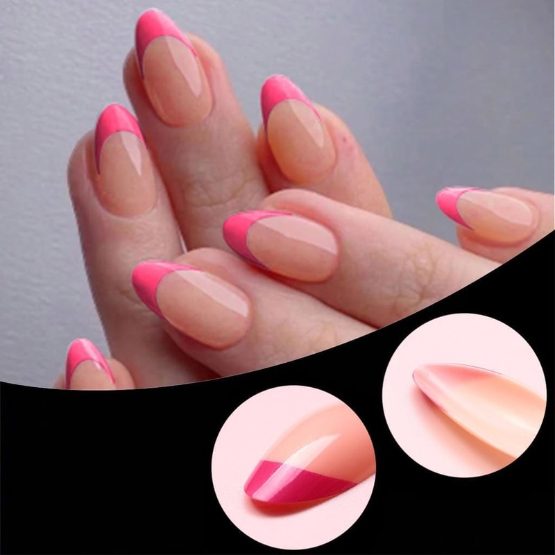 120 Piezas Uñas Postizas, Uñas Postizas Cortas, Uñas Press On