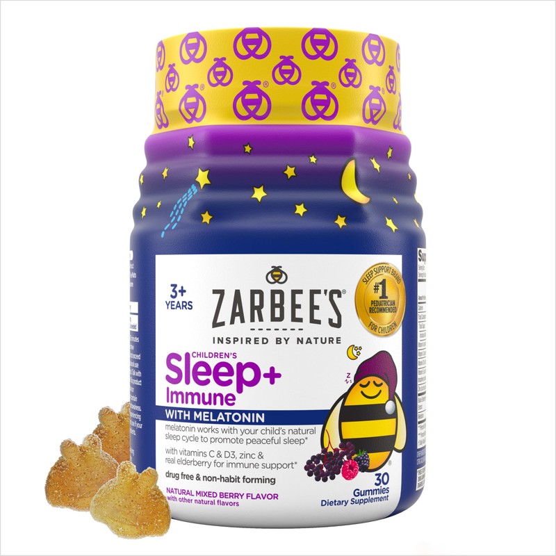 Zarbee's Gomitas para dormir e inmune, 30 unidades