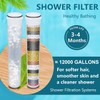 KUETERYUN Shower Filter Replacement Compatible with MakeFit Filtered Shower Head