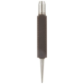 Starrett 264A Center Punch With Square Shank, 3" Length, 1/16" Tapered Point Diameter, 3/8" Square Thickness
