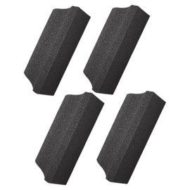 FOMIYES 4pcs Beard Hair Sponges Beard Trimming Catcher Hair Sponges Household Men Grooming Sponges For Sinks Countertops