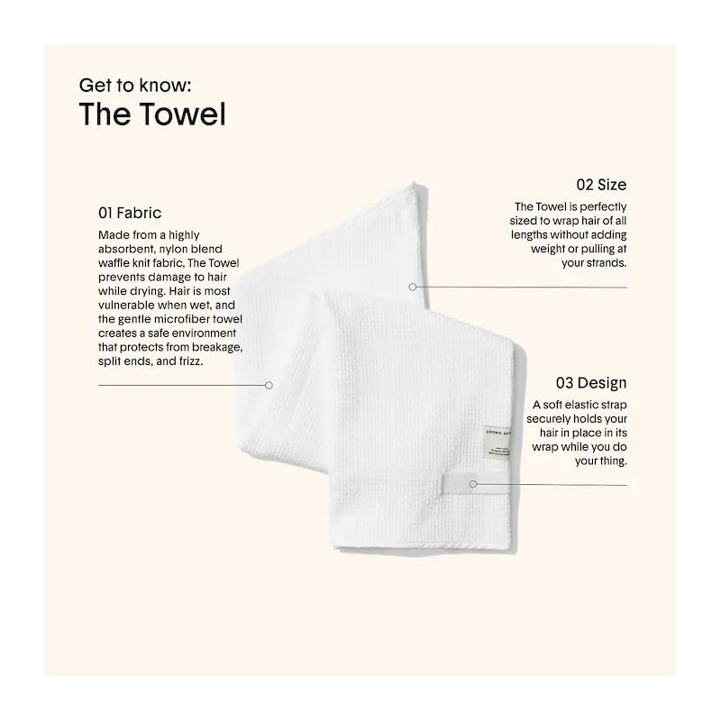 CROWN AFFAIR - The Towel - Toalla especial de microfibra