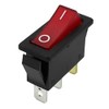 120927-24 120 Volt Rocker Switch Lighted On Off for FMI