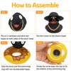 wonuu Car Duck Ornament Dashboard Decorations Rubber Ducks Accessories with